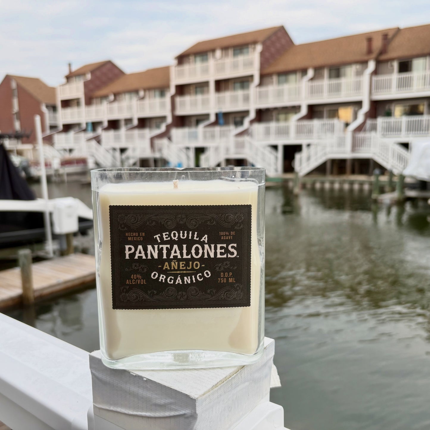 Whole Lotta Lawbreakers & Limes - Tequila Pantalones - Handmade & Upcycled Soy Wax Candle