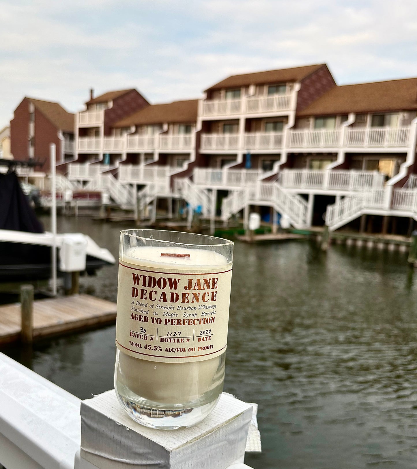 Decadent Dusk / Widow Jane Decadence - Handmade & Upcycled Soy Wax Candle