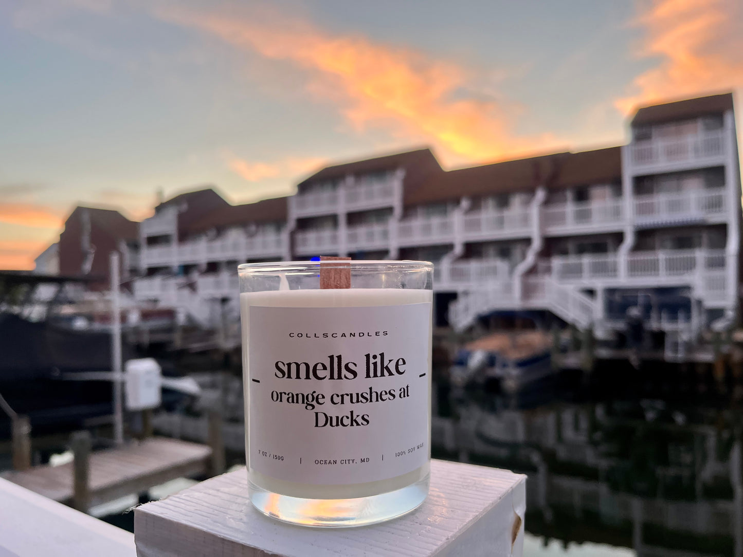 Orange crushes at Ducks