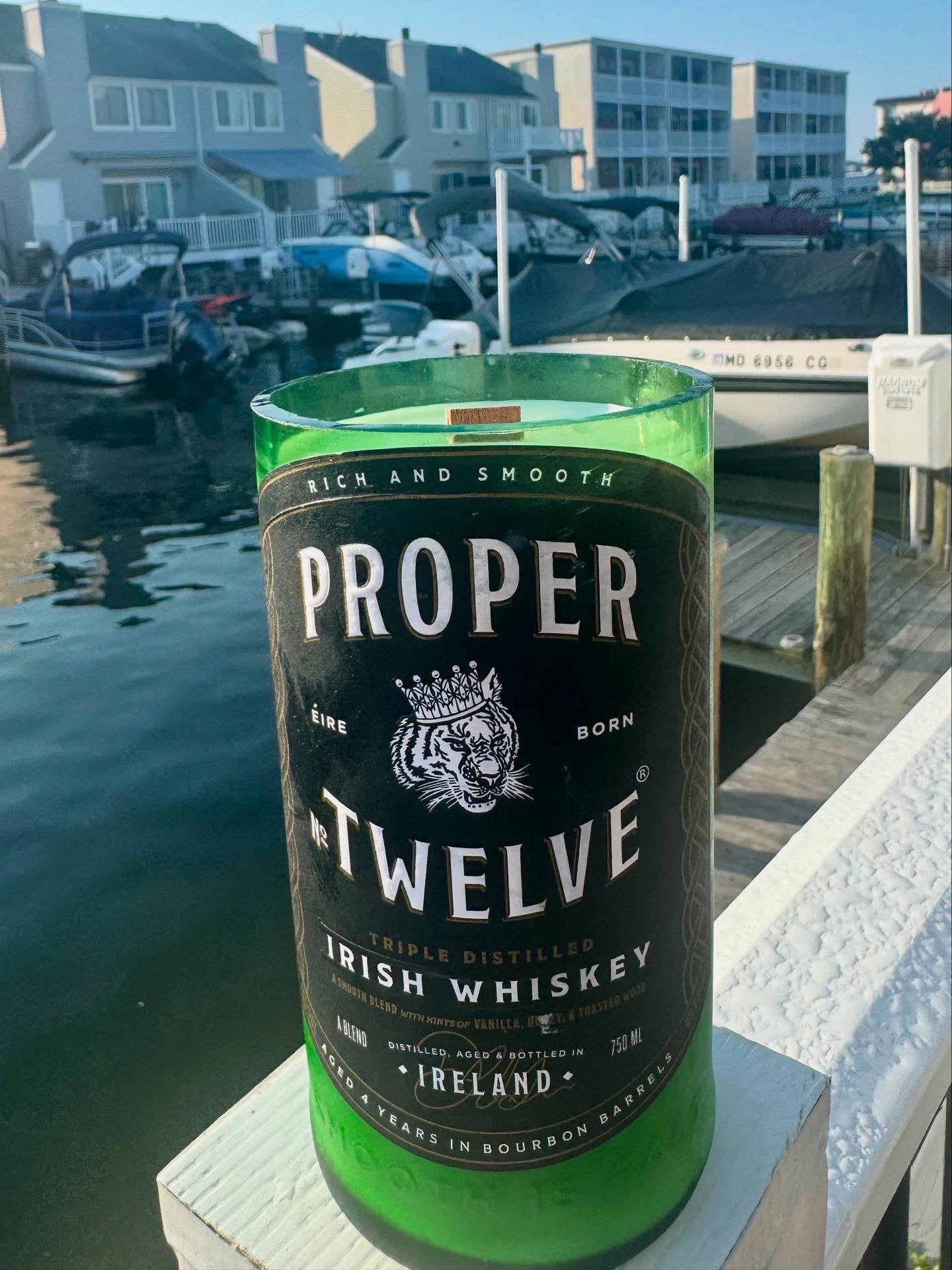 NOTORIOUS BLACKOUT - Handmade & Upcycled Soy Wax Candle