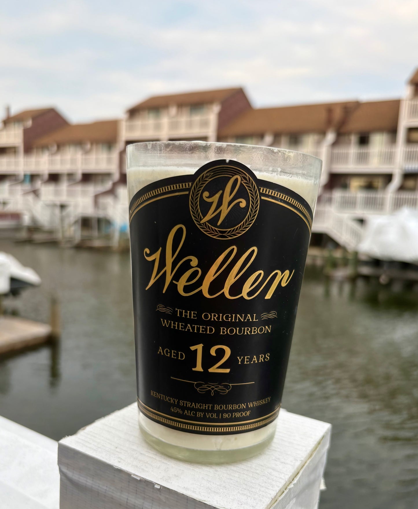 12-Year Twilight / Weller 12 Year Reserve - Handmade & Upcycled Soy Wax Candle