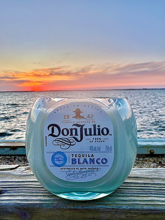 Agave Abyss Don Julio Blanco - Handmade & Upcycled Soy Wax Candle