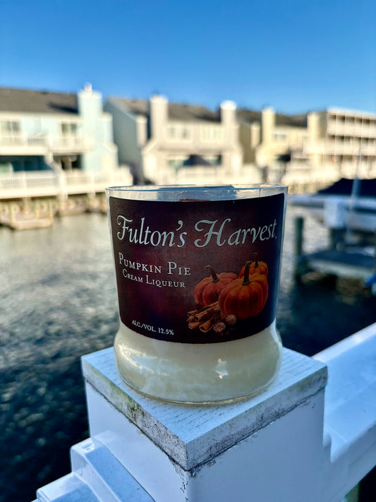 Pumpkin Spiced Burn - Handmade & Upcycled Soy Wax Candle