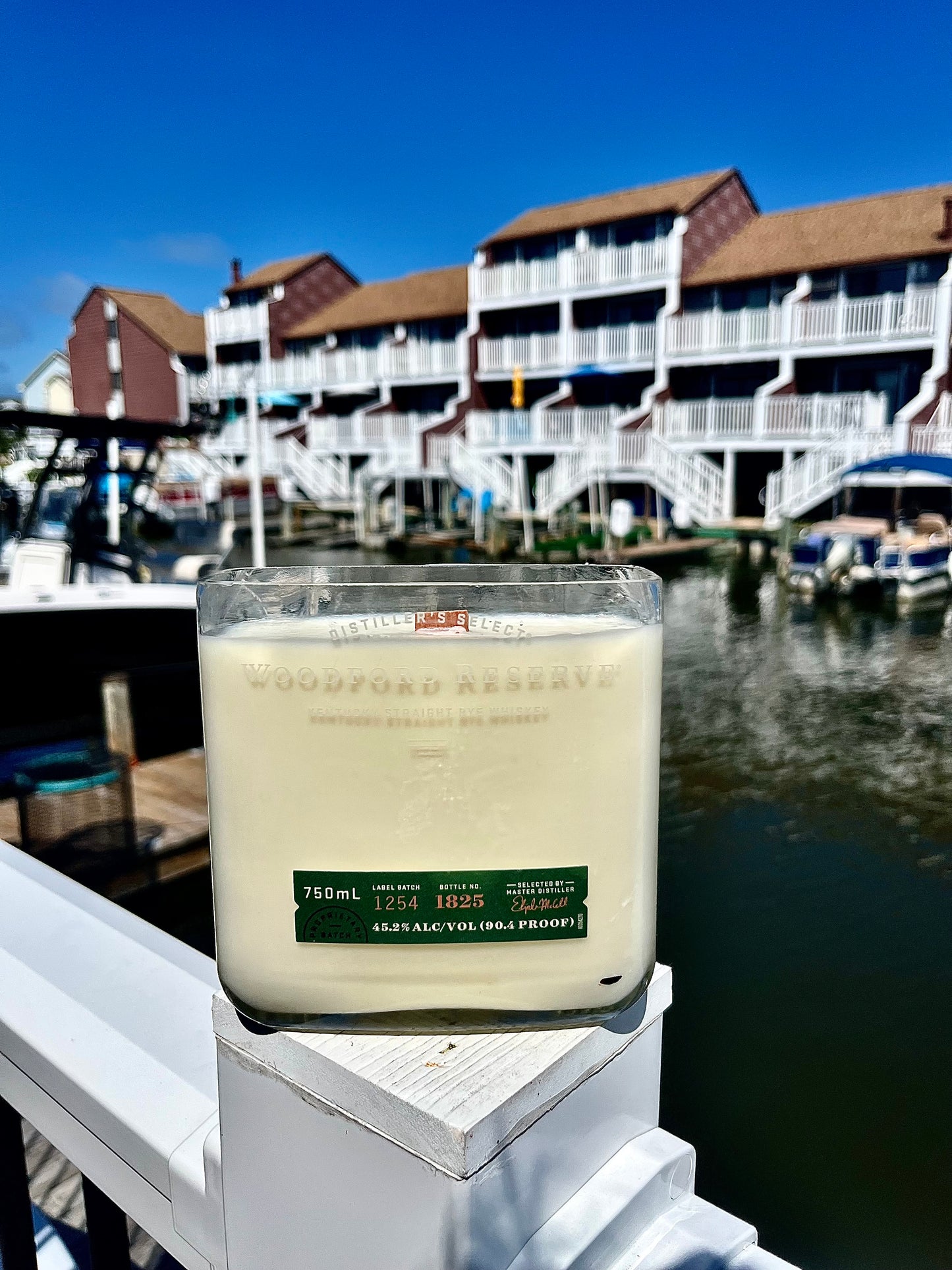 Derby Daze / Woodford Reserve - Handmade & Upcycled Soy Wax Candle