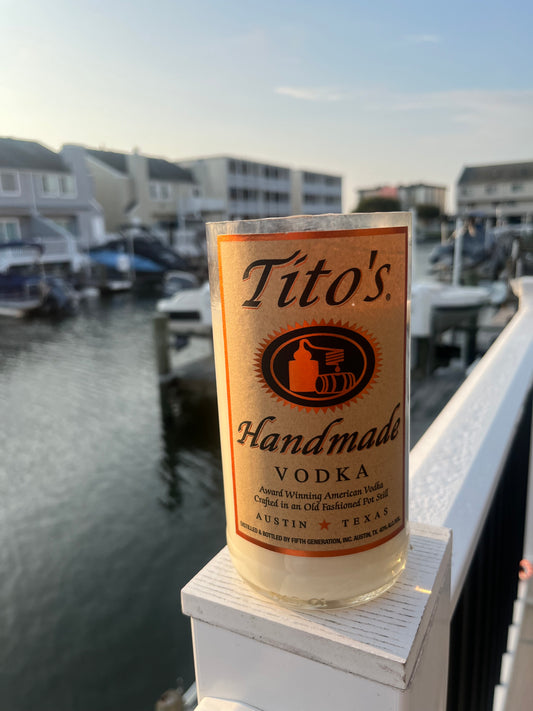 Tito's - Handmade & Upcycled Soy Wax Candle