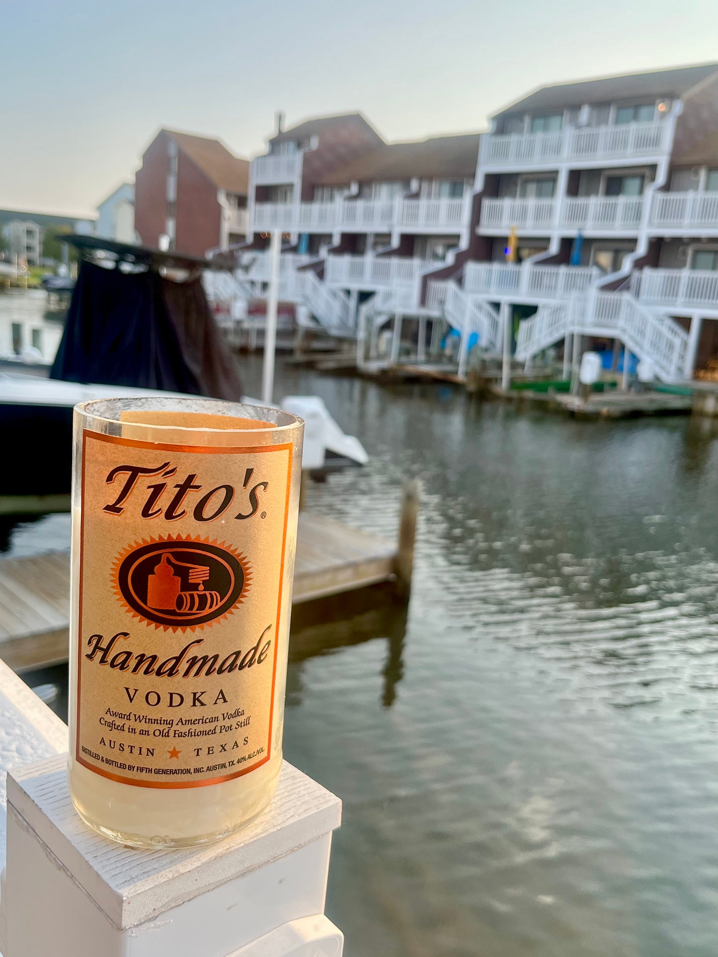 Tito's - Handmade & Upcycled Soy Wax Candle