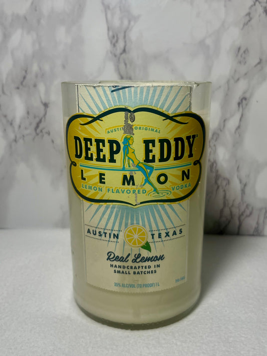 Squeeze the Day Deep Eddy Lemon Large Candle