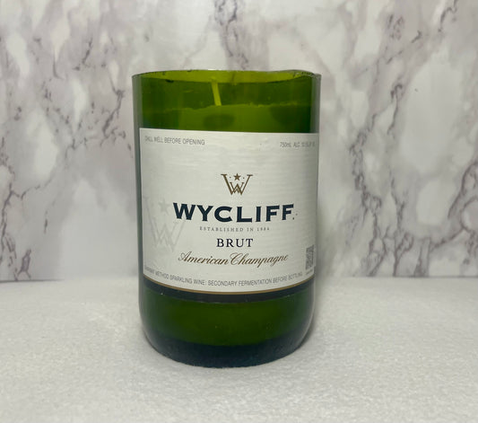 Poppin Bubbly Wycliff Brut Candle