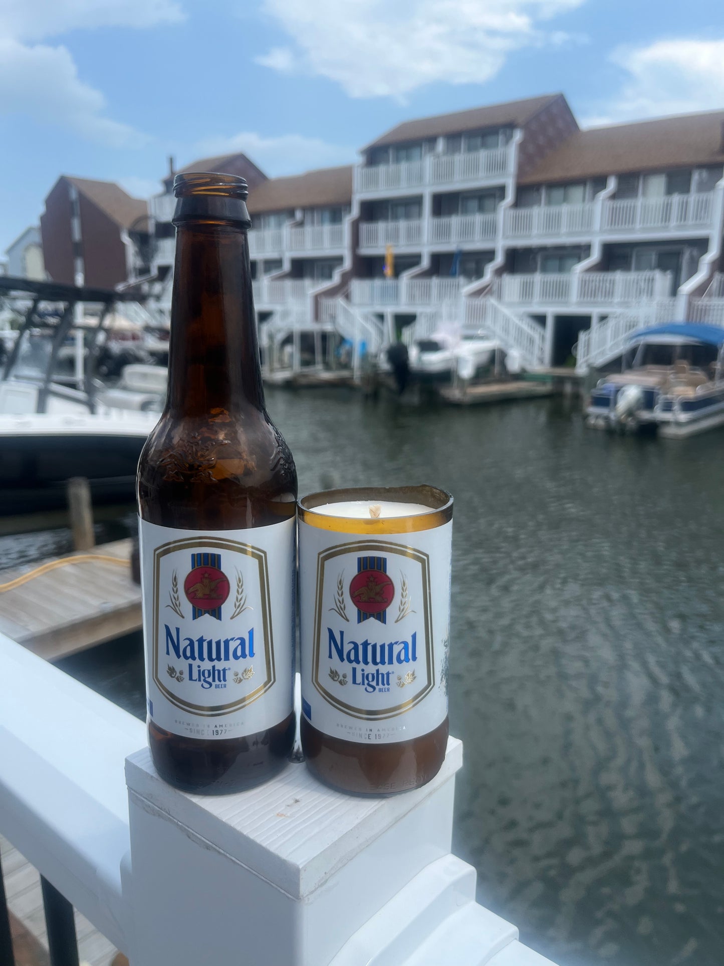 OC WATER - Handmade & Upcycled Soy Wax Candle